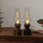 Vintage Oil Lamp with LED Lighting – Electronic