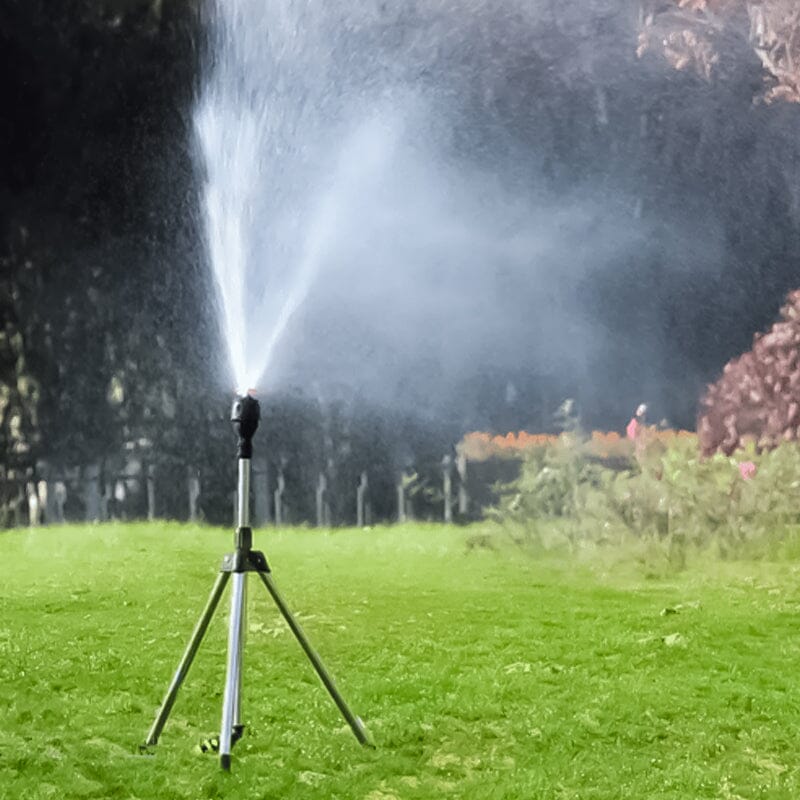 Tripod with rotation compensation