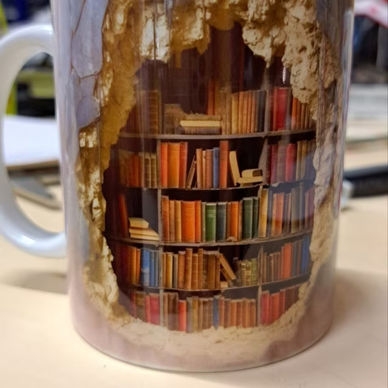 Kreativer 3D Becher für Bücherfreunde | Buchzauber