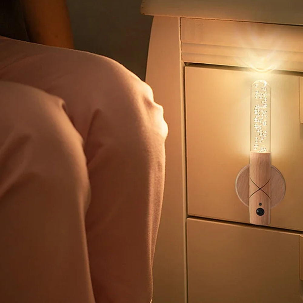 Magnetische LED Tischlampe mit Dimmer und Bewegungssensor