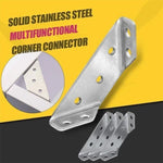 Stable stainless steel furniture corner connectors for perfect support