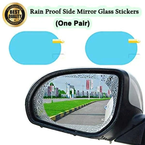 2 Pieces Rainproof Car Mirror Stickers