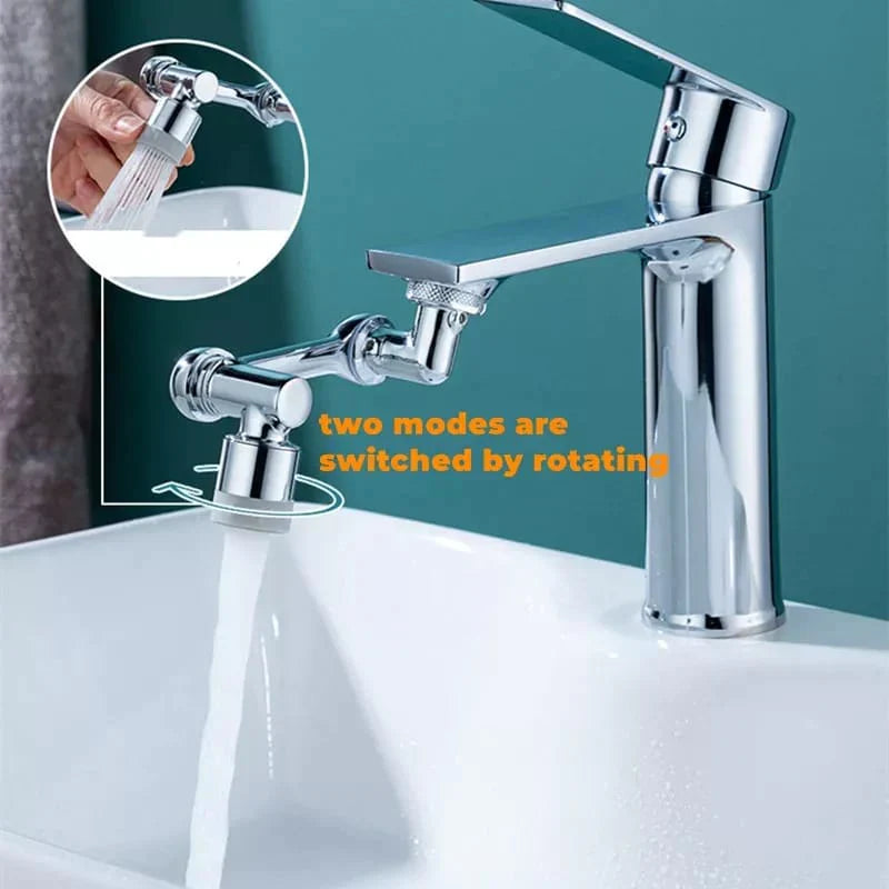 360° drehbarer Wasserhahn mit 1080° Rotation
