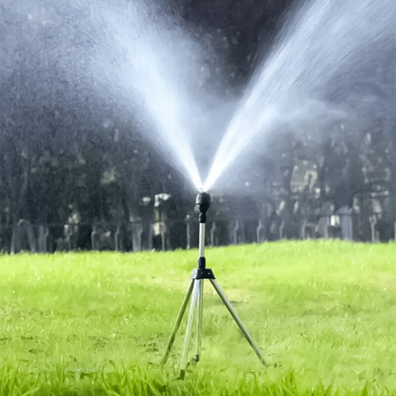 Tripod with rotation compensation