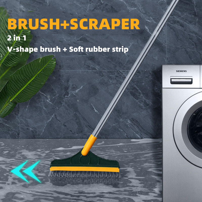 2-in-1 Floor Brush and Scrubber