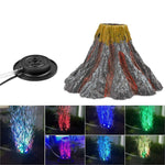 Volcano Decoration Set for Aquarium
