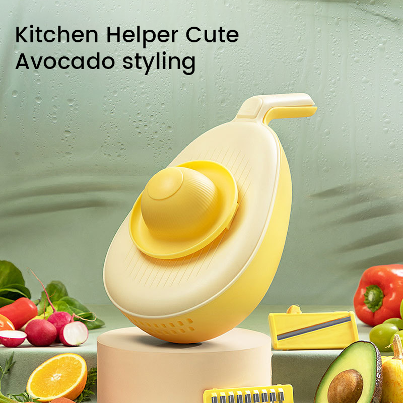 Avocado-shaped vegetable slicer