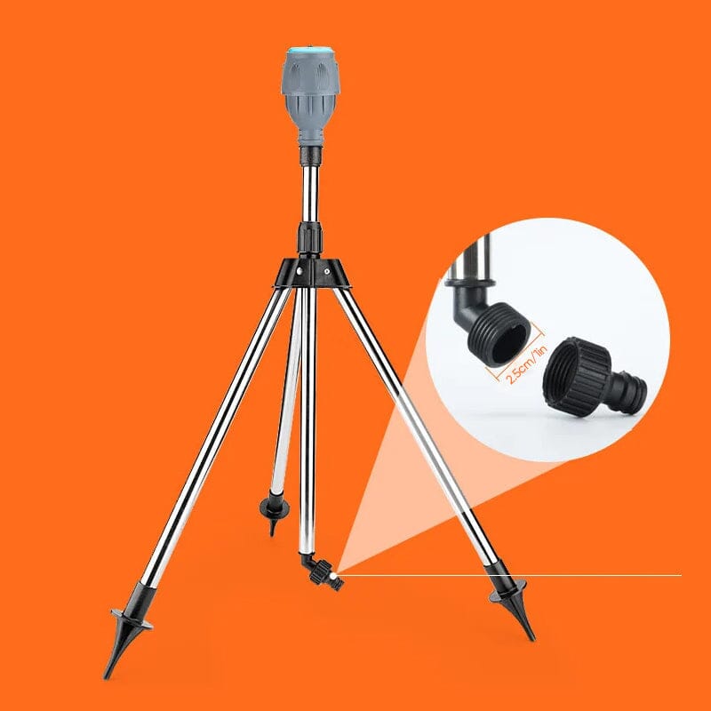 Tripod with rotation compensation