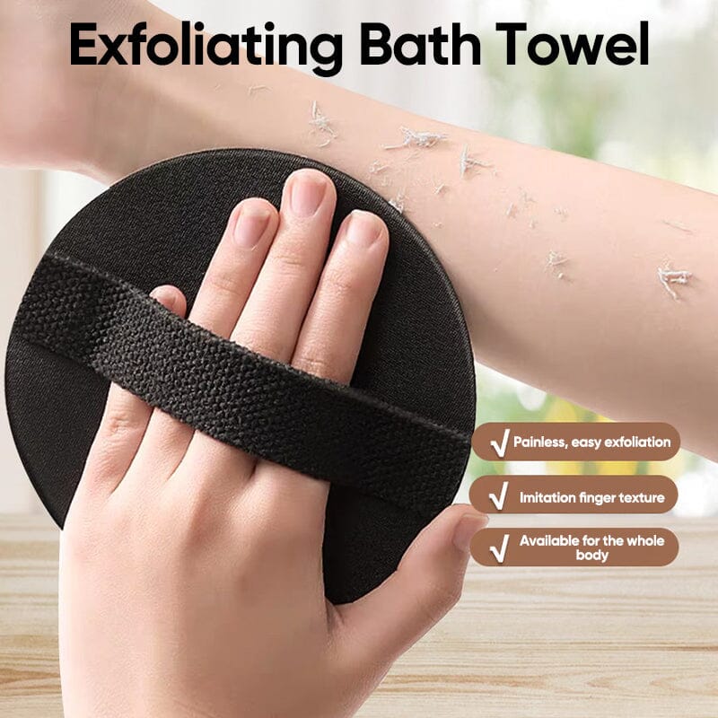 Black silicone bath accessories