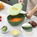 Avocado-shaped vegetable slicer