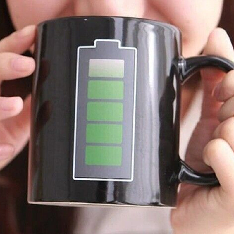 Farbwechselnde Tasse mit Batterie