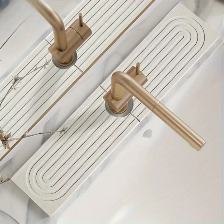 Practical absorption mat for the sink