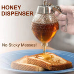 Acrylic funnel for jam, honey dispenser