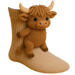 Non-slip house socks with a comfortable grip
