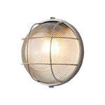 Elegante Außenwandleuchte im Retro-Industrie-Stil – Oval oder Rund