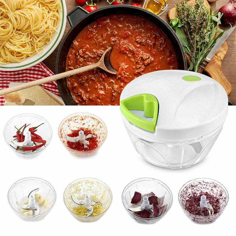 Manual vegetable chopper