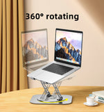 Vielseitiger Laptopständer mit 360-Grad-Drehfunktion