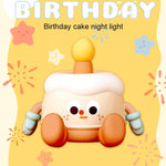 Cake-shaped night light