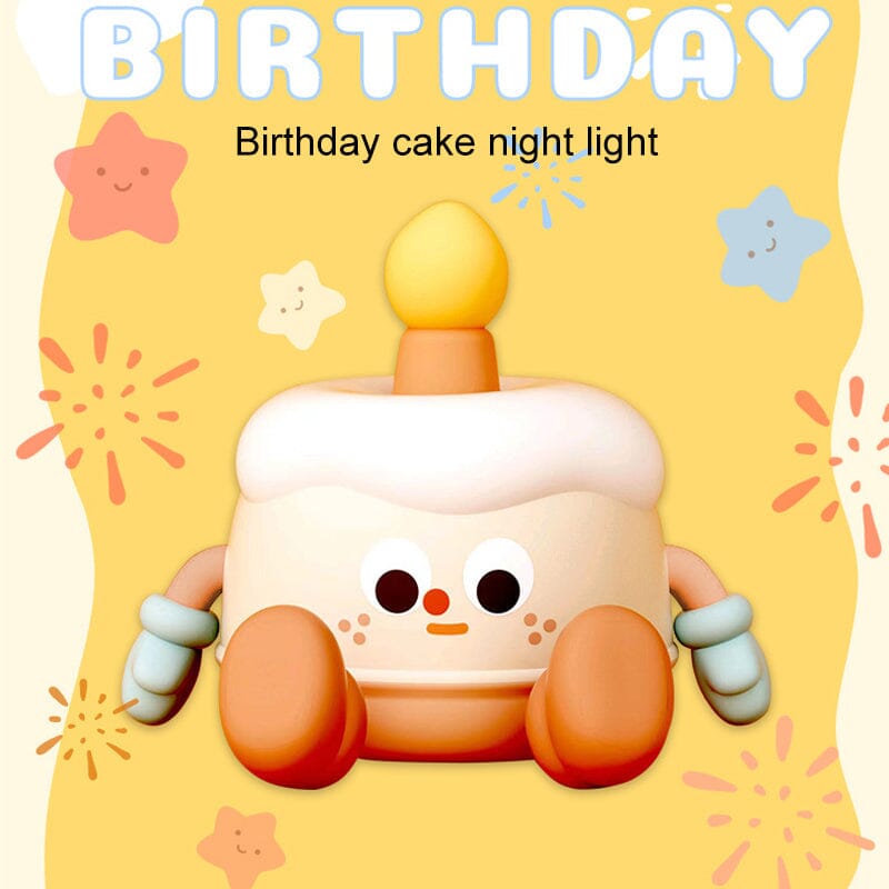 Cake-shaped night light