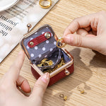 Elegant Mini Jewelry Box Made of Genuine Leather | LuxeBox