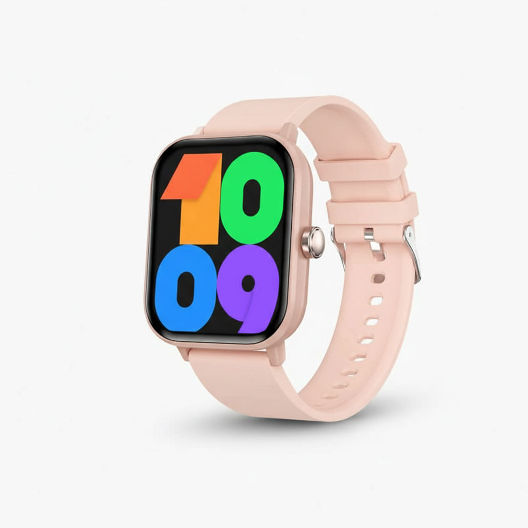 Smart Fitness Tracker - Health Monitoring - Bluetooth Connection