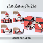 3D Pop-Up Karte - Santa Gag