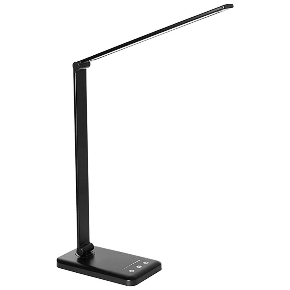 Moderne Schreibtischlampe mit USB-Anschluss und 5 Lichtmodi