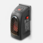 Compact fan heater with ceramic heating technology
