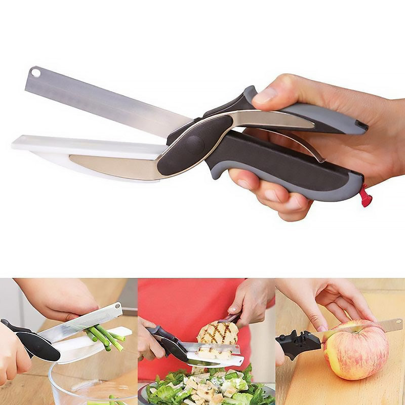 2-in-1 Kitchen Shears – Multifunctional Kitchen Cutting Tools