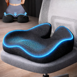 Ergonomisches Sitzkissen aus Memory-Schaum mit rutschfester Unterseite