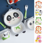 Children's cutlery made from bamboo fiber