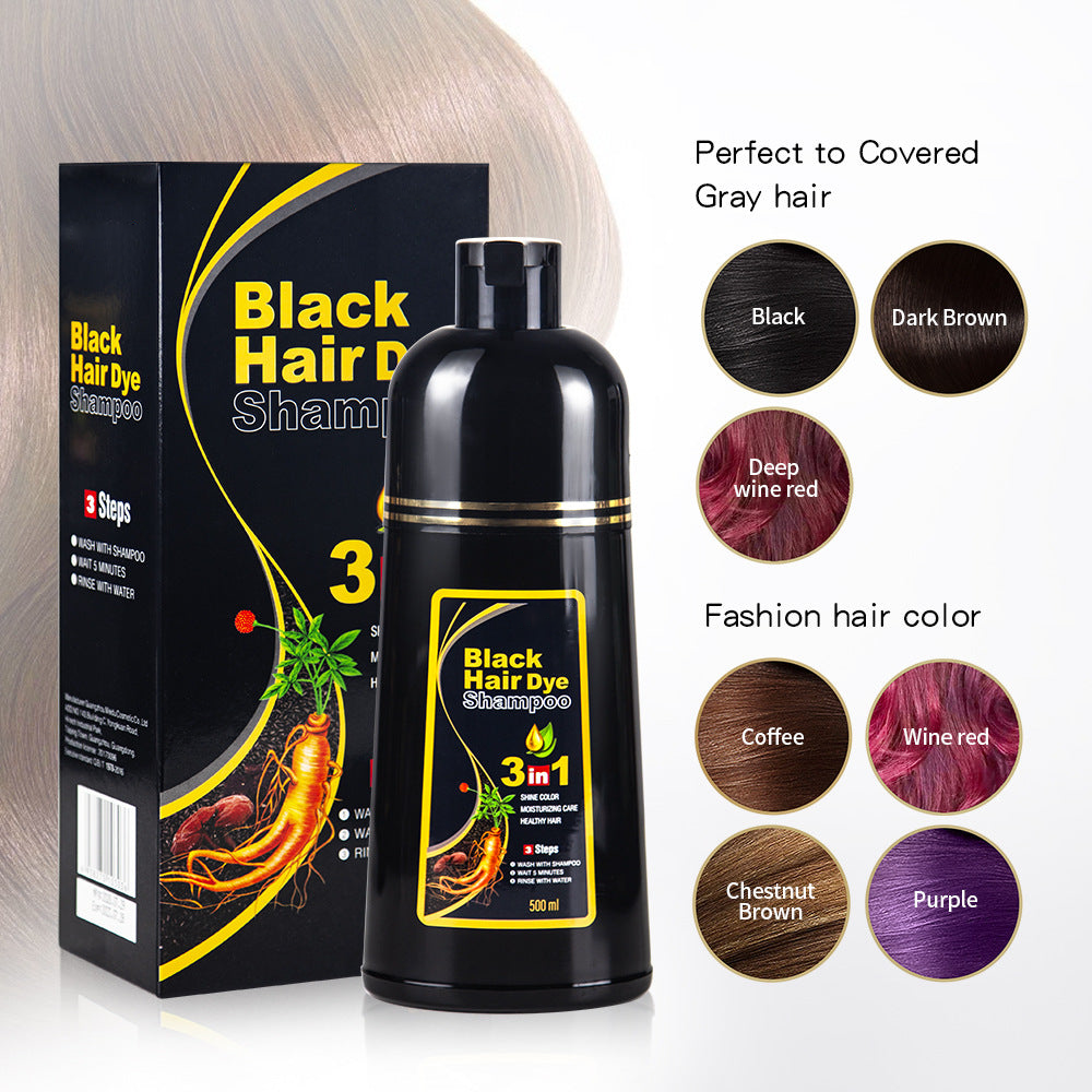 Black Hair Dye Shampoo for Radiant Results