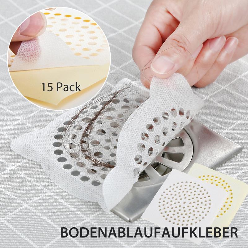 Hygienische Abflussaufkleber für eine saubere Dusche