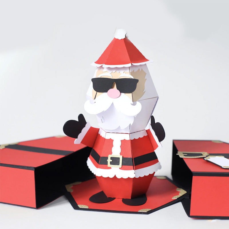 Überraschende 3D Weihnachtskarte für Scherze | JingleJoy