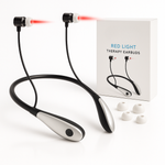 Light Therapy Earbuds for Tinnitus Relief – Hypoallergenic, Chemical-Free, 3 Modes, Automatic Shut-off