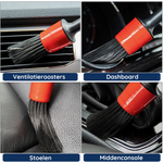 Versatile Brush Set for Vehicle Care – 7-Piece