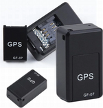 Mini GPS Tracker with Magnet | Global Location Tracking | Black