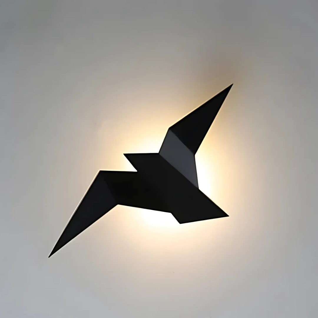 Origami Wall Lamp – Unique Japanese-Style Lighting for Living Rooms and Bedrooms