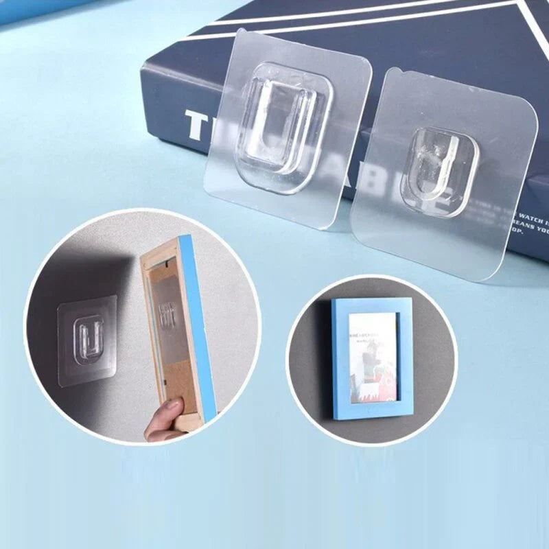 5 Powerful Double-Sided Wall Hooks by FlexiHook
