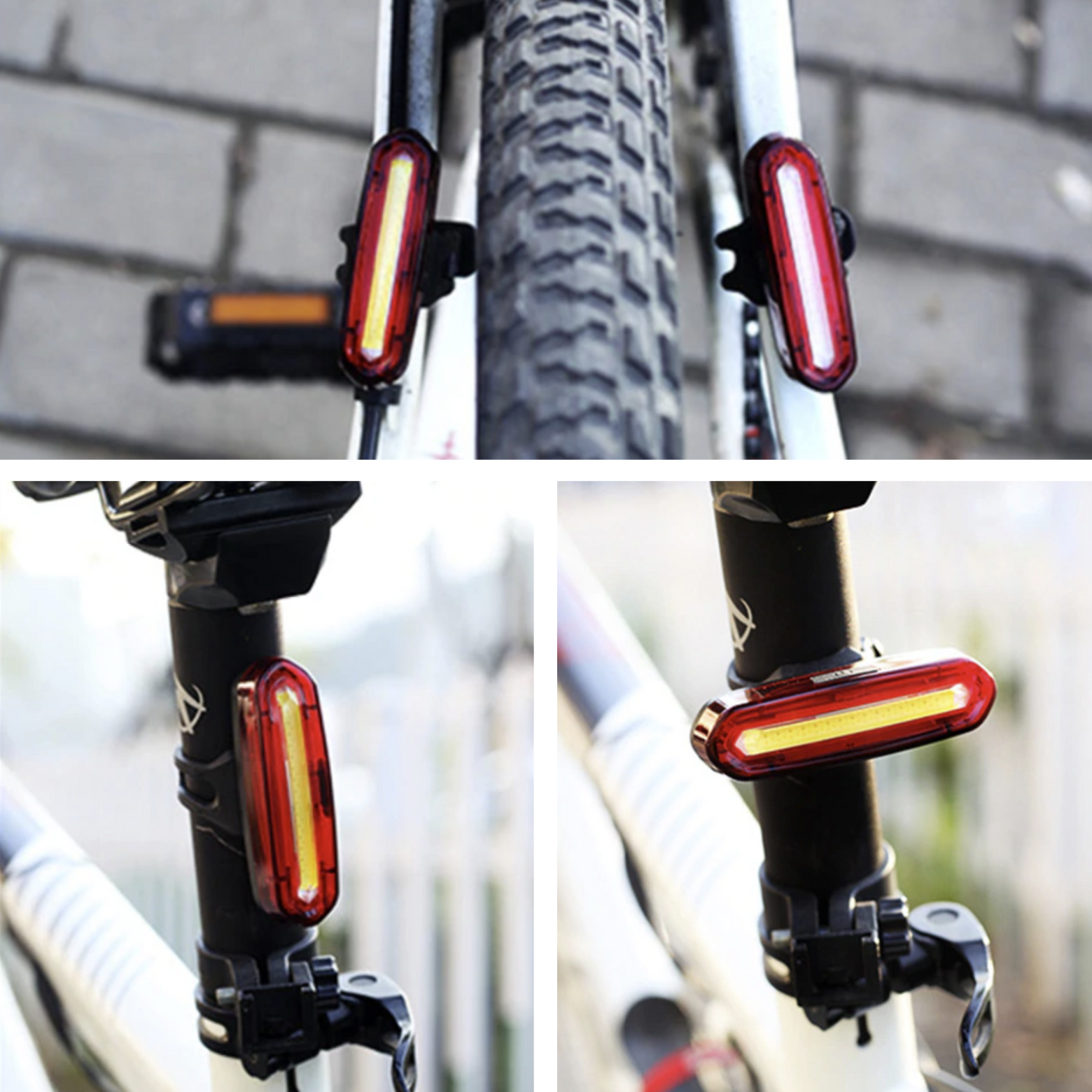 Rechargeable LED Bike Taillight – Maximum Visibility