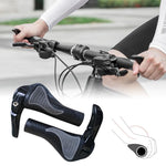 Ergonomische Fahrradgriffe aus Aluminium und Silikon
