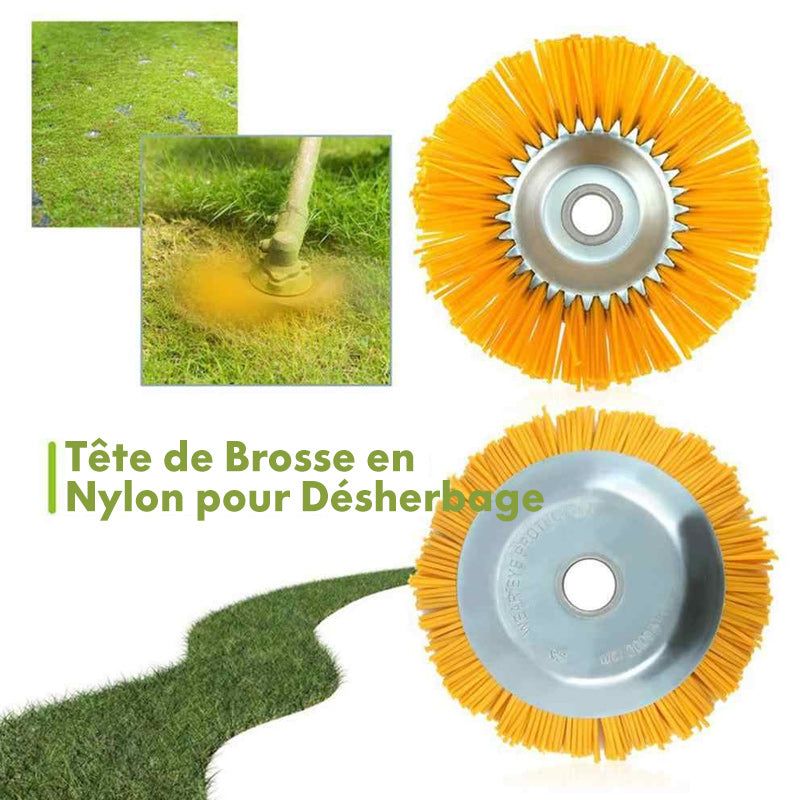 Nylon Brush for Lawnmowers