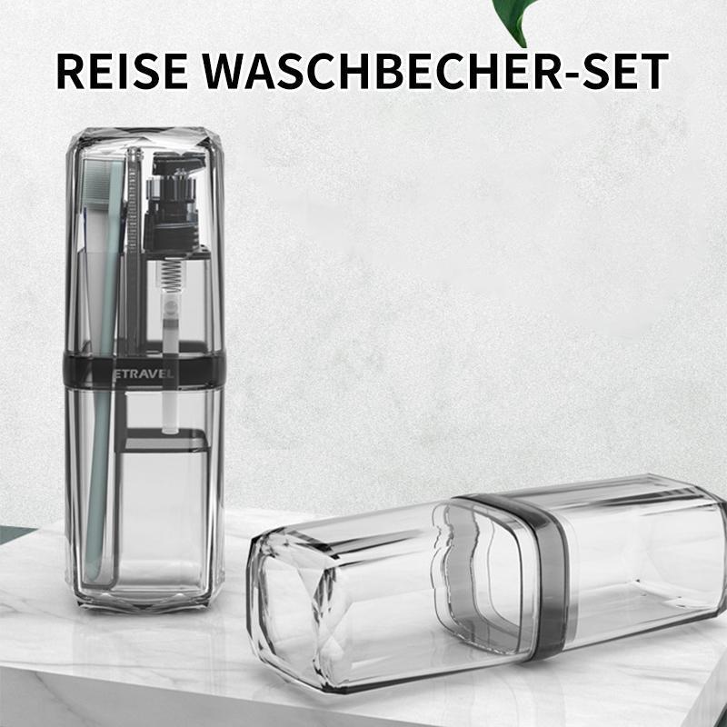 Reise-Waschtassen-Set 8 in 1 – Kreative tragbare Lösung
