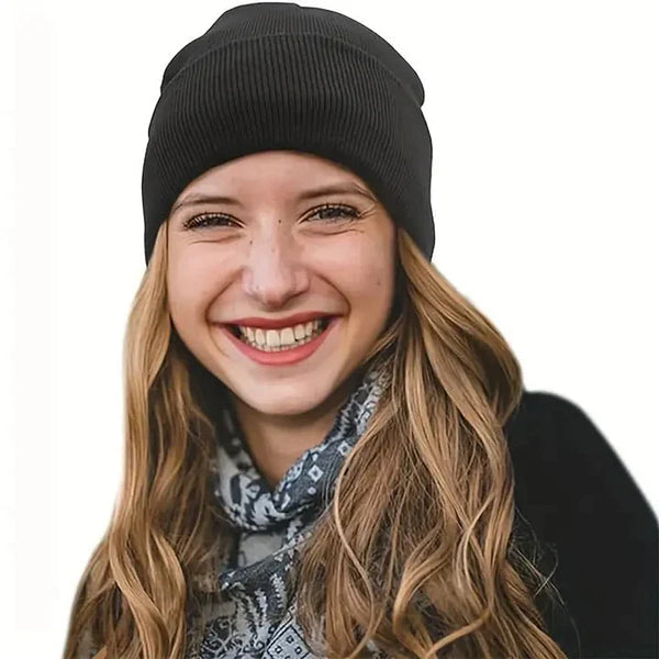 Noor Silk Winter Hat – Wool & Silk – Frizz Protection for Hair