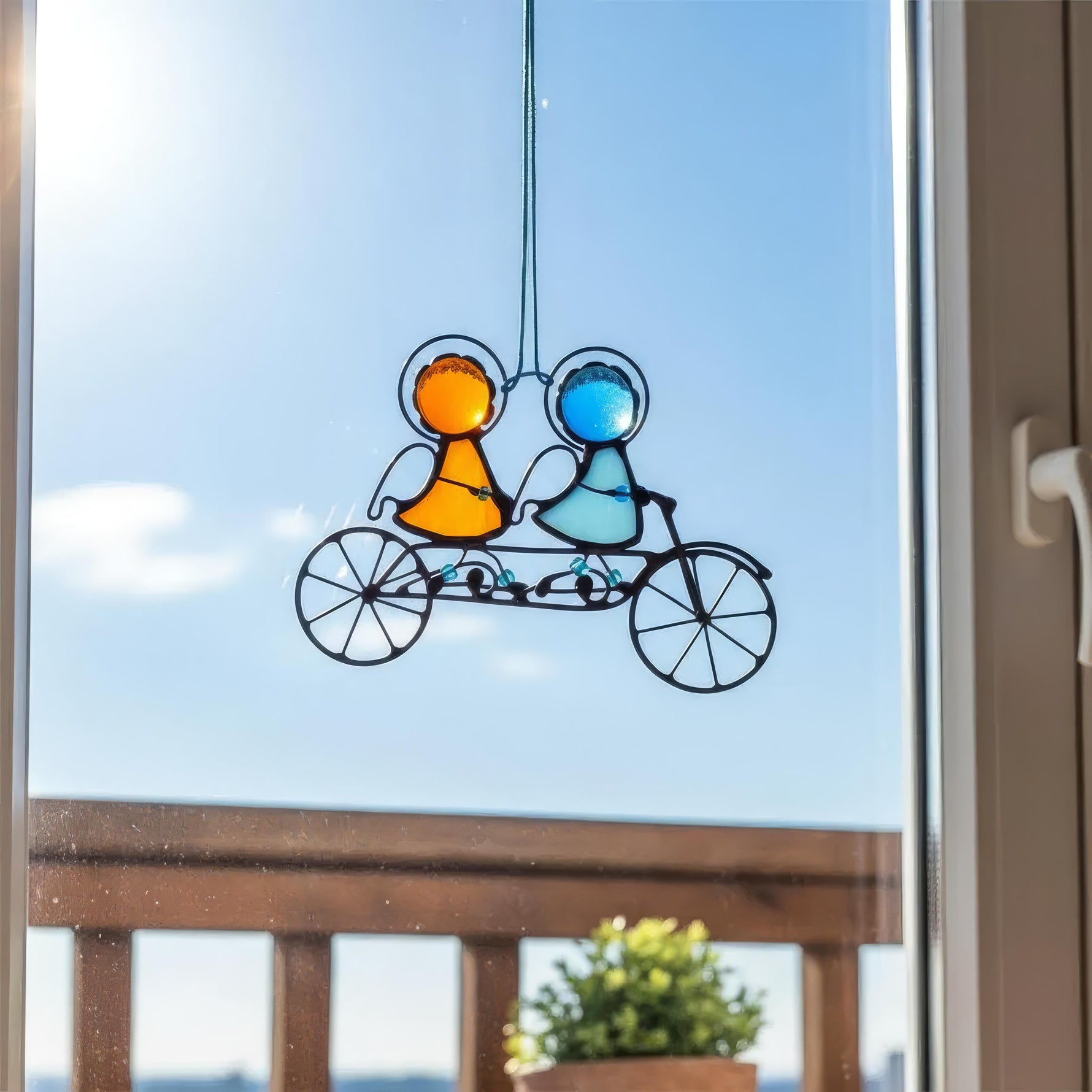PrismaGlanz – Handcrafted Suncatcher for a Colorful Home