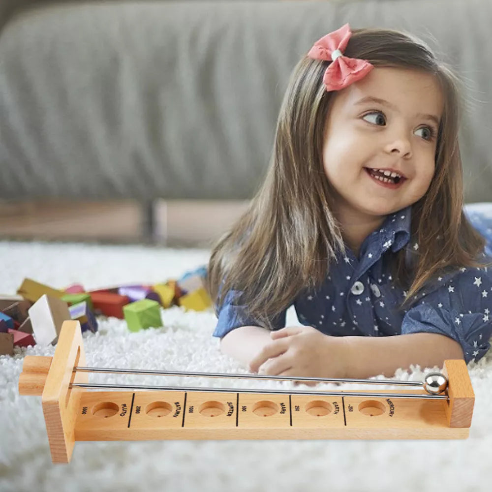 Wooden Stick Toy with Ball for Dexterity Training