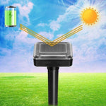 Solarbetriebener Schädlingsvertreiber für Mäuse, Maulwürfe und Schlangen