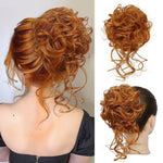 Hair clips for curly bun hairstyles