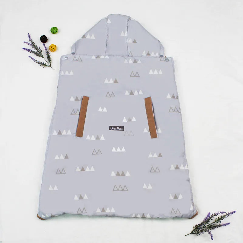 Warming Baby Carrier Cover – Wind and Weather Protection in Winter