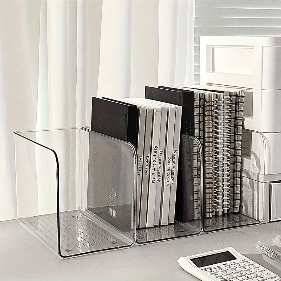 Bookend with clear arch design